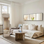 TRAHOME Full Length Floor Mirror 56"x15", Standing Mirror with Aluminum Frame, Large Body Mirror for Bedroom, Living Room and Bathroom, Black